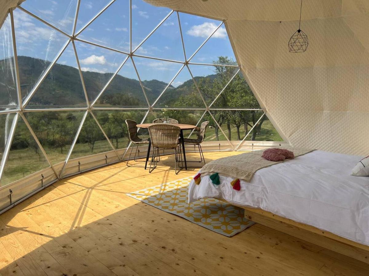 Tranquil Dome - Manta'S Retreat Glamping Cornereva Hotell Exteriör bild