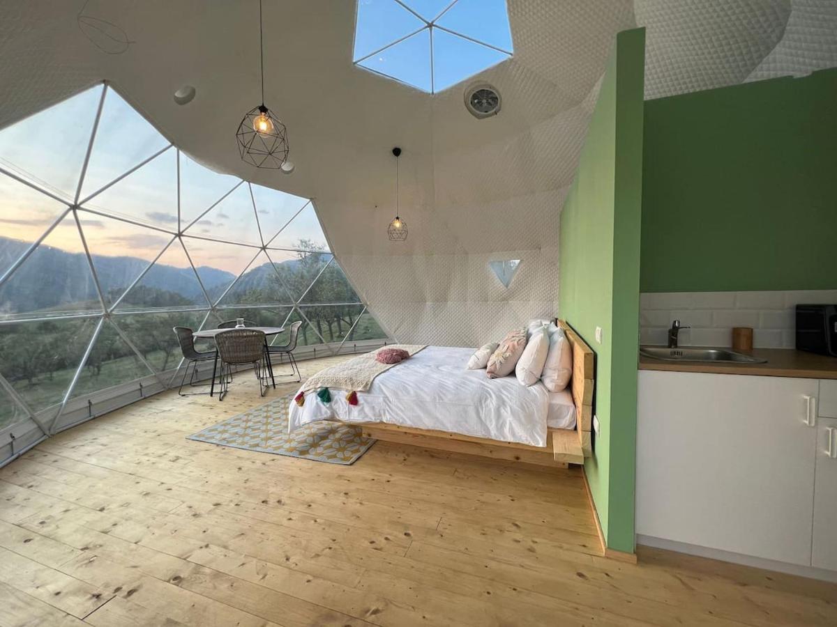 Tranquil Dome - Manta'S Retreat Glamping Cornereva Hotell Exteriör bild