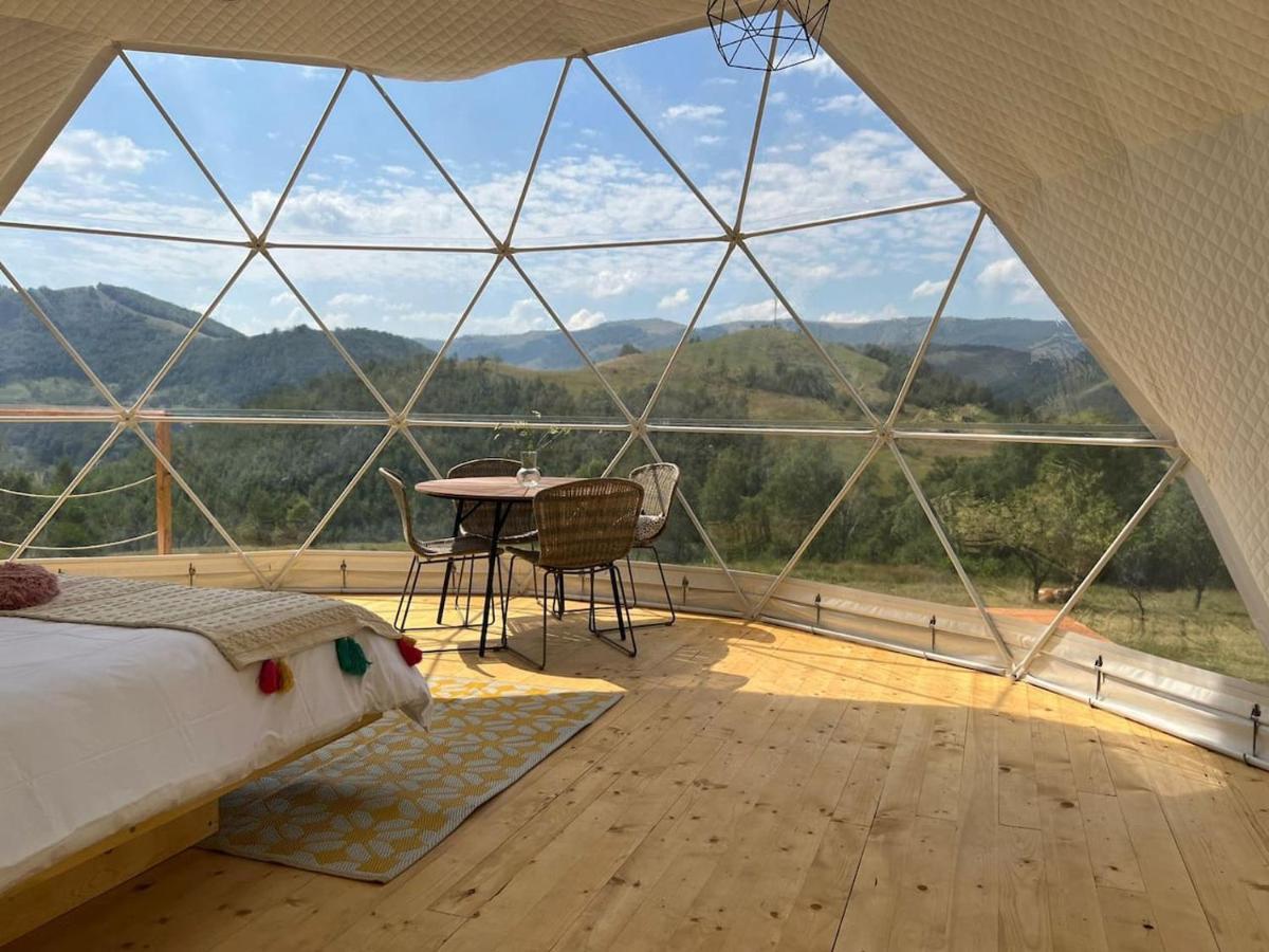 Tranquil Dome - Manta'S Retreat Glamping Cornereva Hotell Exteriör bild